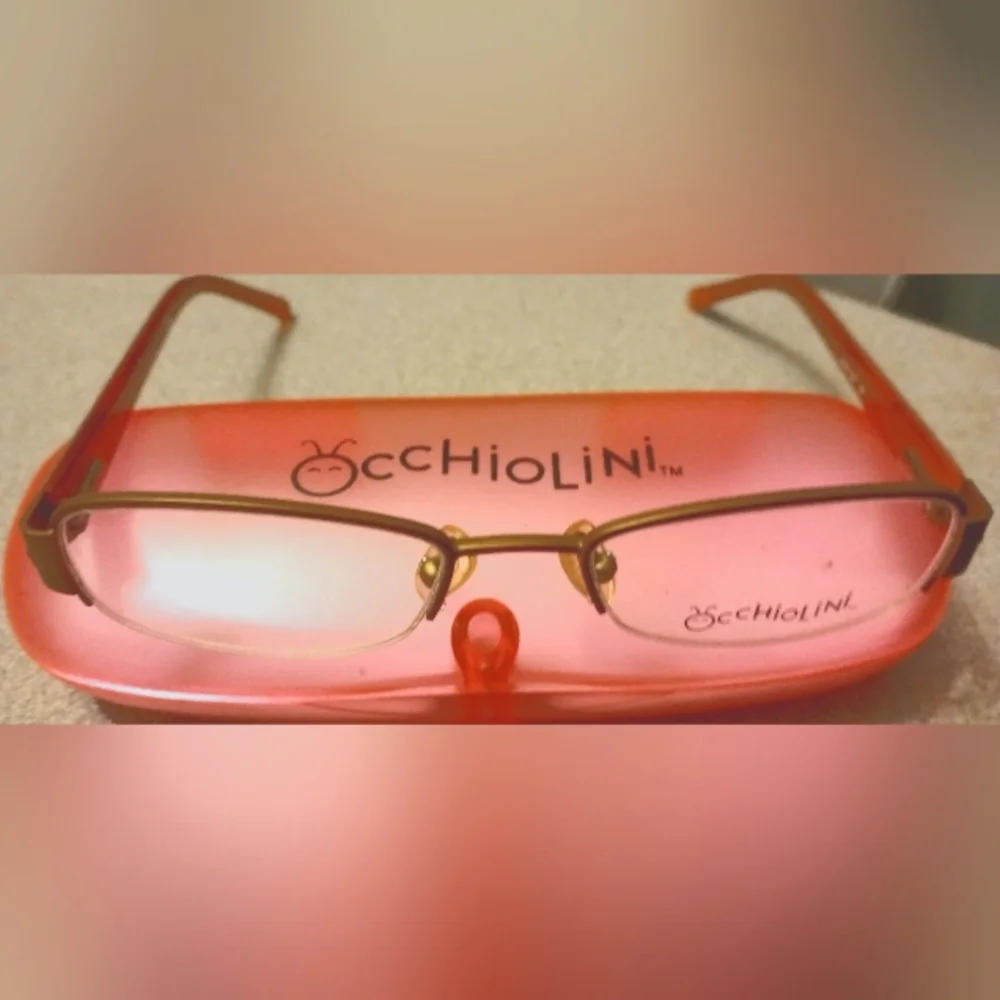 Occhiolini Kids Girls children's Frames flowers/ peace